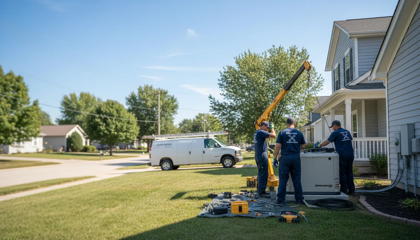 Generator Installation in East Fairfield, VT near me